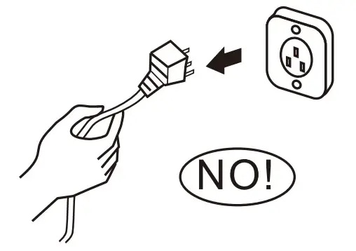 VOX SFE09-AA Split Type Wall Mounted Air Conditioner - power