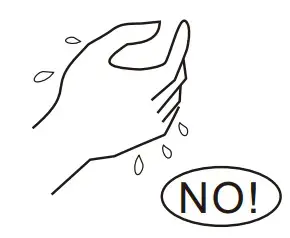 VOX SFE09-AA Split Type Wall Mounted Air Conditioner -wet handsb