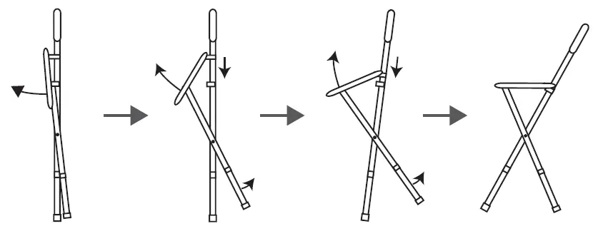 CareCo WA03020017 Triniti Walking Stick with Seat-fig-2