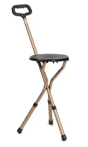 CareCo WA03020017 Triniti Walking Stick with Seat-product