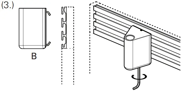 Humanscale Nova Desk Lamp - Mounts 1