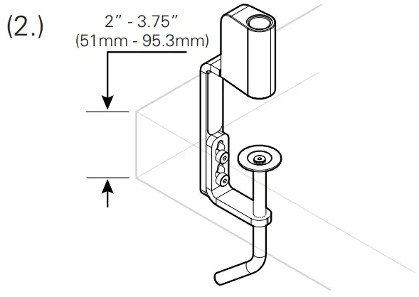Humanscale Nova Desk Lamp - worksurface