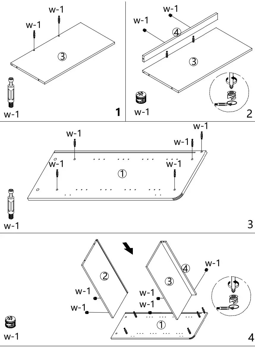 Tribesigns CAND B09A Storage Cabinet - Accessories show 2