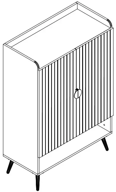 Tribesigns CAND B09A Storage Cabinet