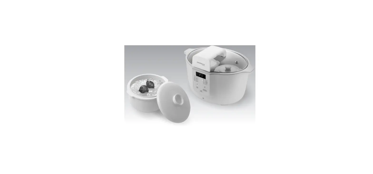 German Pool Scb-284 Deluxe Delicacy Cooker User Manual German Pool Scb-284 Deluxe Delicacy Cooker User Manual