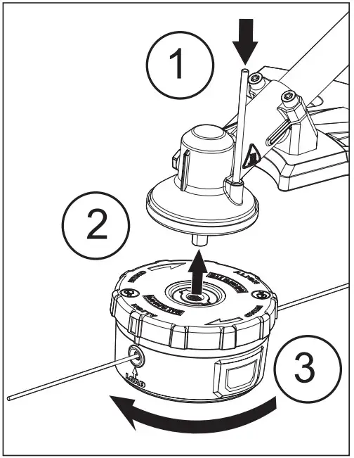 milwaukee 3015-20 M18 Fuel Brush Cutter - assembly 4