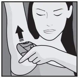 UNDERARM/BIKINI AREA EPILATION