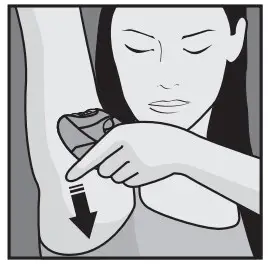 UNDERARM/BIKINI AREA EPILATION