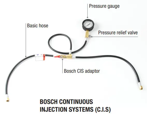 TRIDON 307300 Fuel Pressure Tester Kit - SYSTEMS