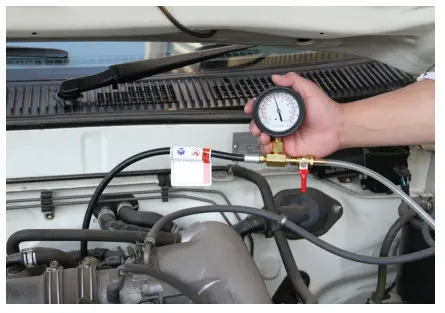 TRIDON 307300 Fuel Pressure Tester Kit - operator