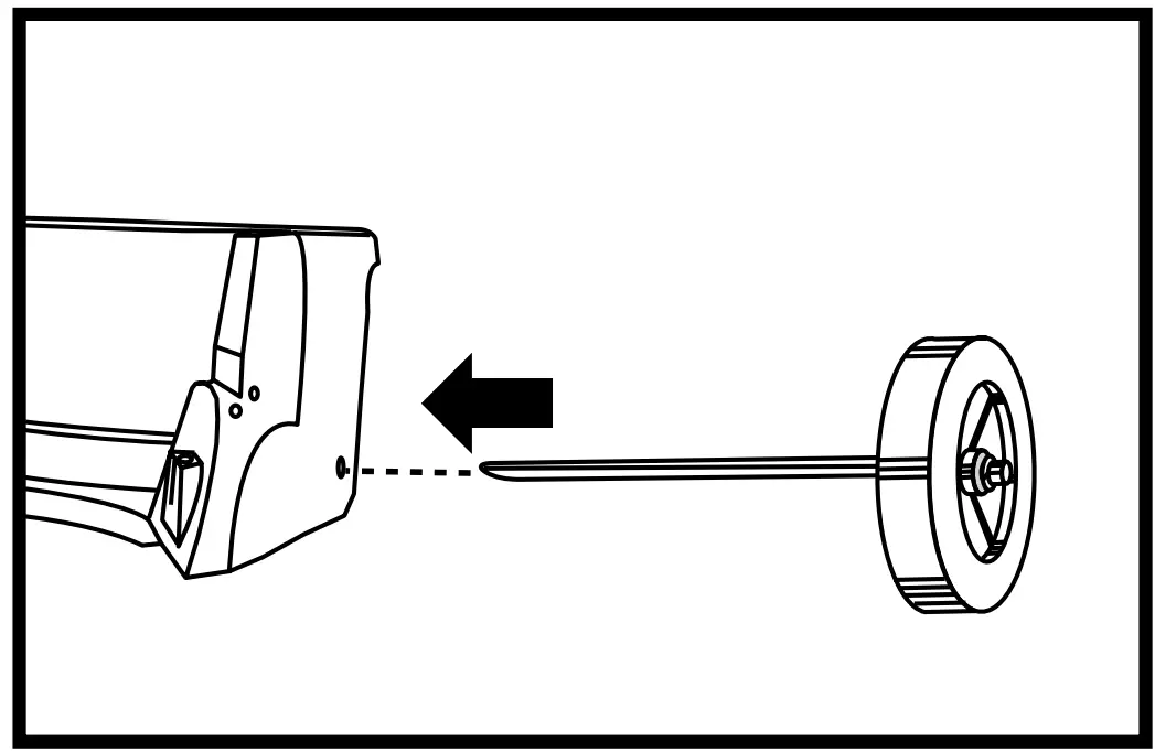 Rear Wheel Dolly/Tool Holder and Front Caster Feet Assembly