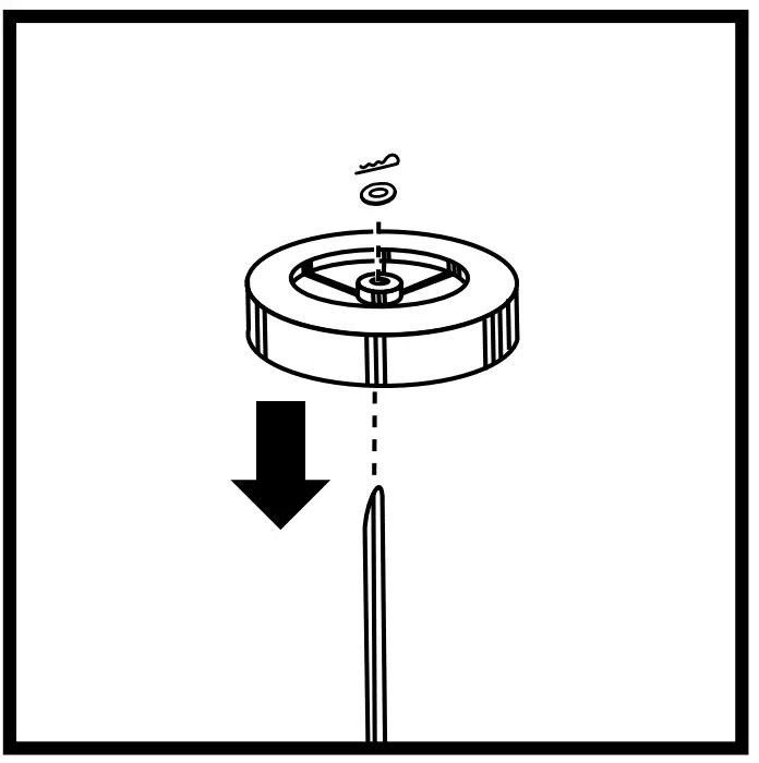 Rear Wheel Dolly/Tool Holder and Front Caster Feet Assembly