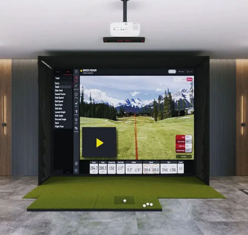 UNEEKOR EYE XO SIG12 Golf Simulator Package-product