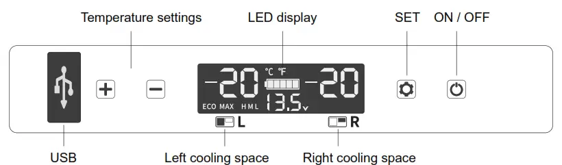 COMPASS 07 099 Ice Box Duo Compressor Cooling Box - fig 2