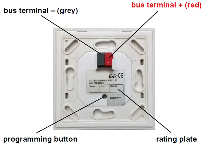 niko SG360P KNX U Presence Detector-FIG-2