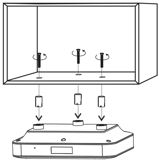 Mounting Under a Cabinet