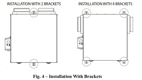 HVI ERVXXSHA1130 ERV and HRV Fresh Air Systems - INSTALLATION 0