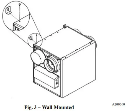 HVI ERVXXSHA1130 ERV and HRV Fresh Air Systems - INSTALLATION 2