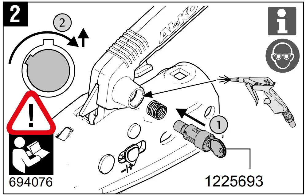 INSTRUCTION CLOSING CYLINDER