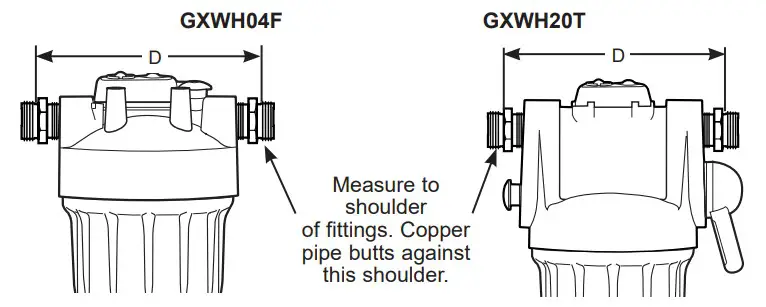 GE APPLIANCES GXWH20T Whole House Water Filtration System -bucket