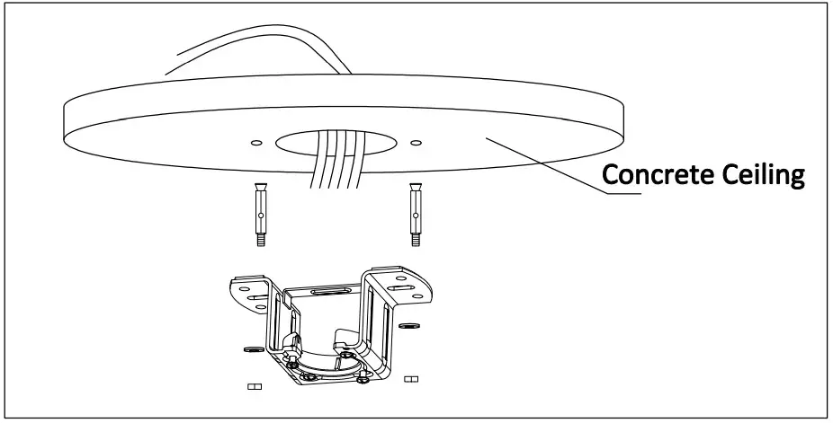 Logmey LM FAN01 LED Indoor Red Wood Color Ceiling Fan - fig 5
