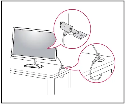 LG-22MK400H-Connect-the-Kensington-security-system-cable