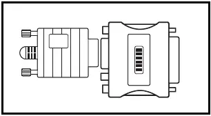 LG-22MK400H-D-Sub-signal-input-cable-connector