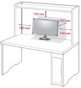 LG-22MK400H-Mounting-the-LED-on-a-table