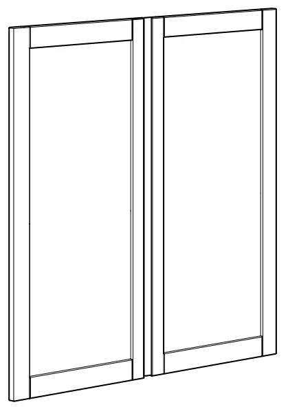 IKEA IVAR Shelf Unit with Doors