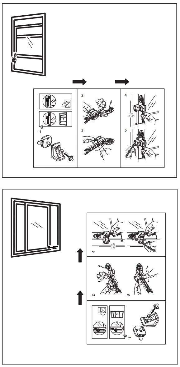 IKEA AA 2227628 3 2 UNDVIKA Window Stop White - Figure 14