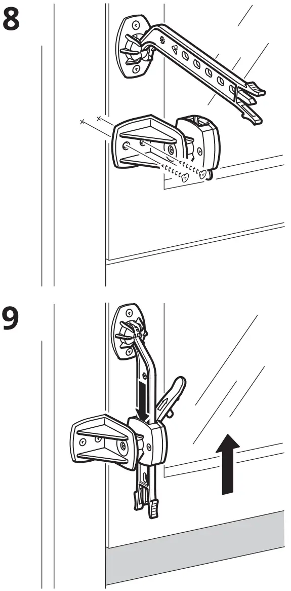 IKEA AA 2227628 3 2 UNDVIKA Window Stop White - Figure 19