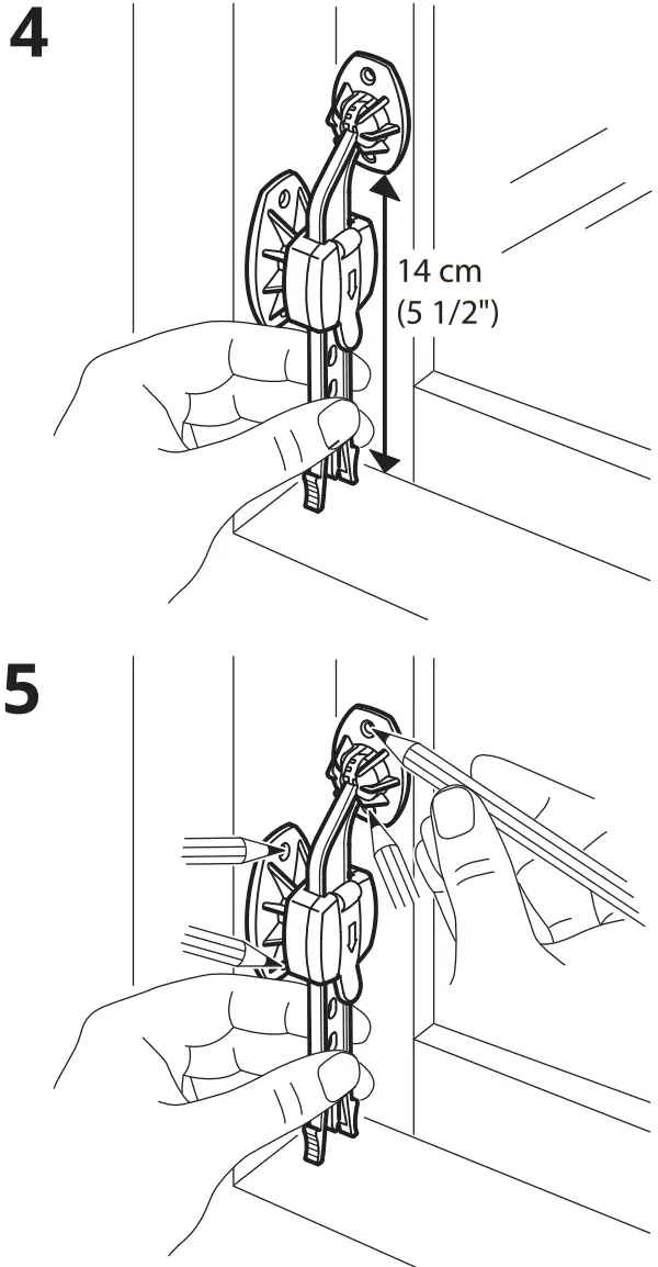 IKEA AA 2227628 3 2 UNDVIKA Window Stop White - Figure 22