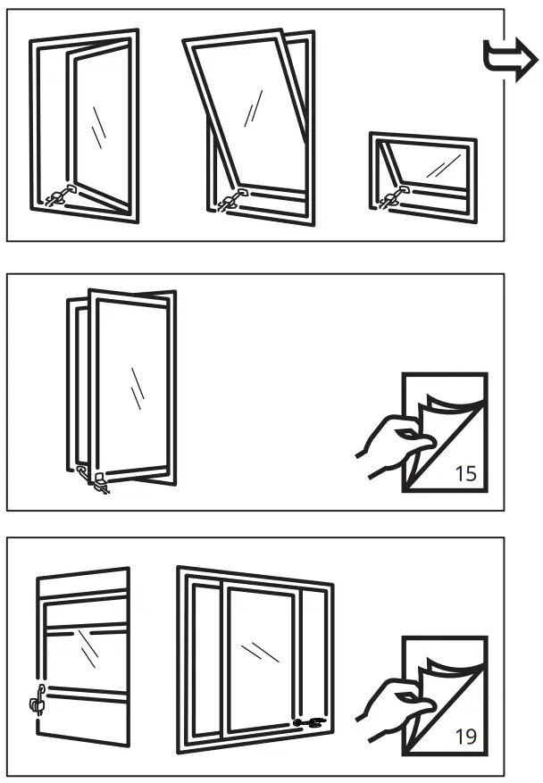 IKEA AA 2227628 3 2 UNDVIKA Window Stop White - Figure 3