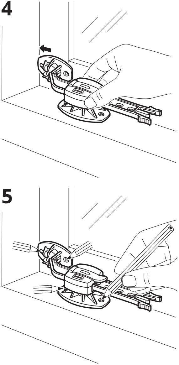 IKEA AA 2227628 3 2 UNDVIKA Window Stop White - Figure 6