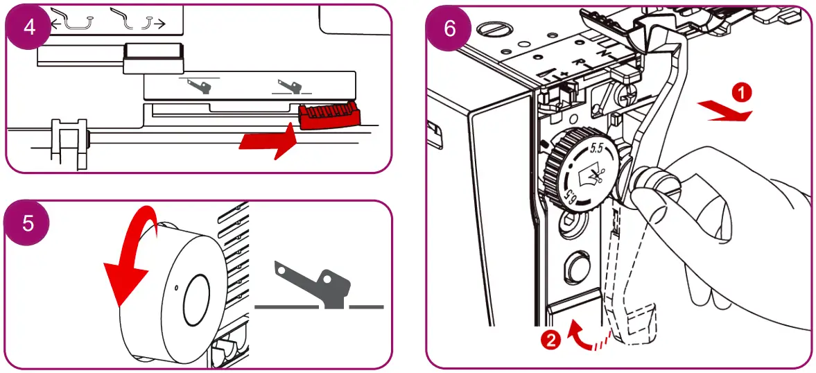 Setting Overlock/Combo