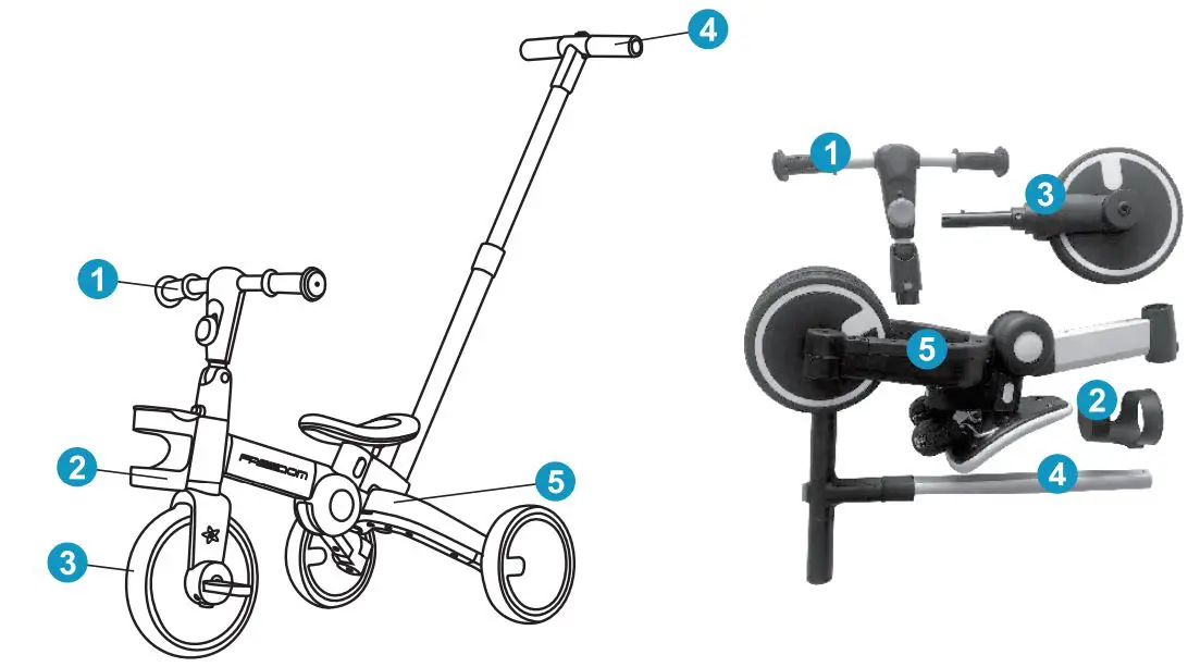 Bebe-Stars-821-Freedom-3-In-1-Petrol-Tricycle-fig- (2)