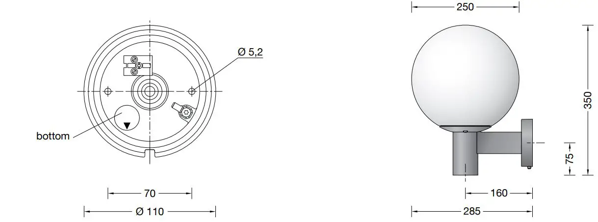BEGA-55-454-Wall-Light-fig-1
