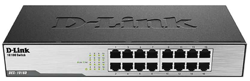 D-Link 1016D D Unmanaged Desktop Switch -