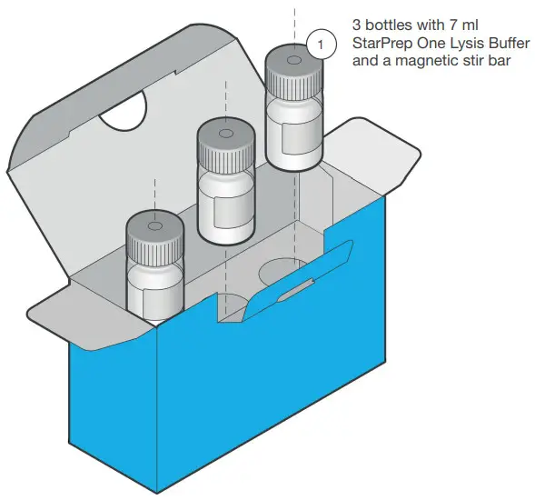 hygiena 2301 76 foodproof StarPrep One Kit - Kit Contents