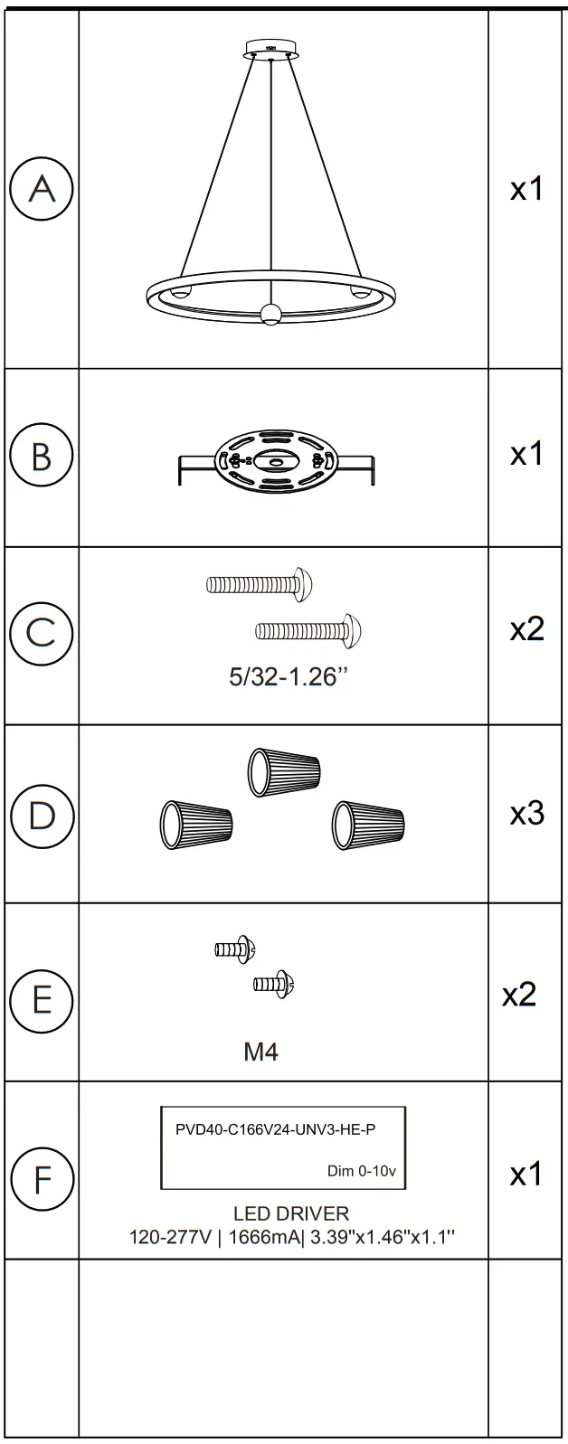 ET2 E23513 Nodes 32 Inch LED Pendant CCT - figer 1