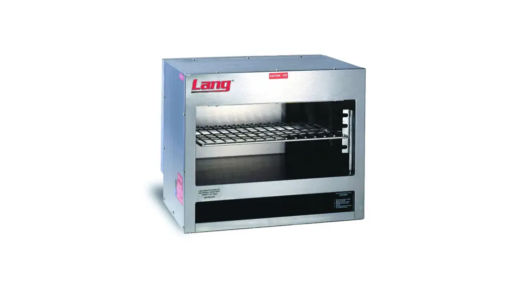 Lang 248cmw-lp Gas Infrared Cheesemelter Owner's Manual