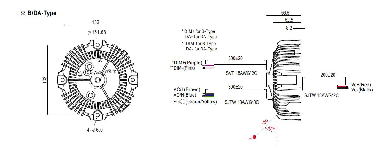 MEAN-WELL-HBG-200-Serie s-200W-Constant-Voltage-Constant-Current-LED-Driver-FIG- (25)