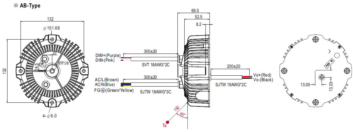 MEAN-WELL-HBG-200-Serie s-200W-Constant-Voltage-Constant-Current-LED-Driver-FIG- (26)