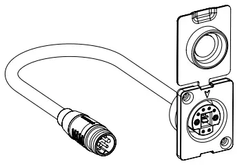 MAHLE E185 Battery Range Extender - Charging port