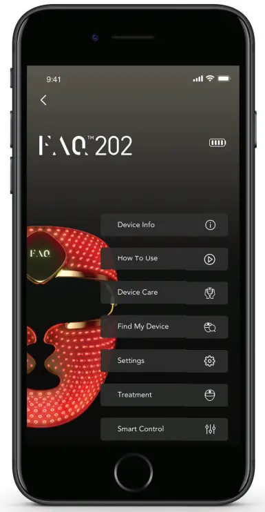 FOREO Smart Silicone LED Mask Power button - LED