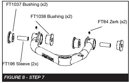 Fabtech-Motorsports-FT26105-Toyota-Tundra-UCA-Uniball-Kit-FIG-6