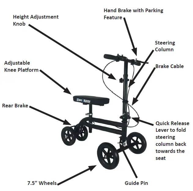 KneeRover-Economy-Knee-Scooter-fig-2