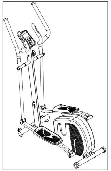SUNNY HEALTH FITNESS E321003 Endurance Series Magnetic Elliptical Machine.JPG