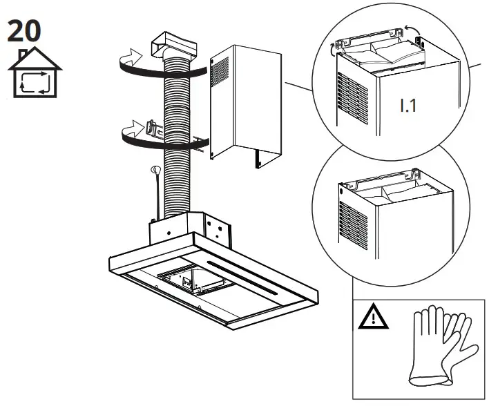 IKEA 603 831 47 KULINARISK Extractor Hood - Product Overview 40