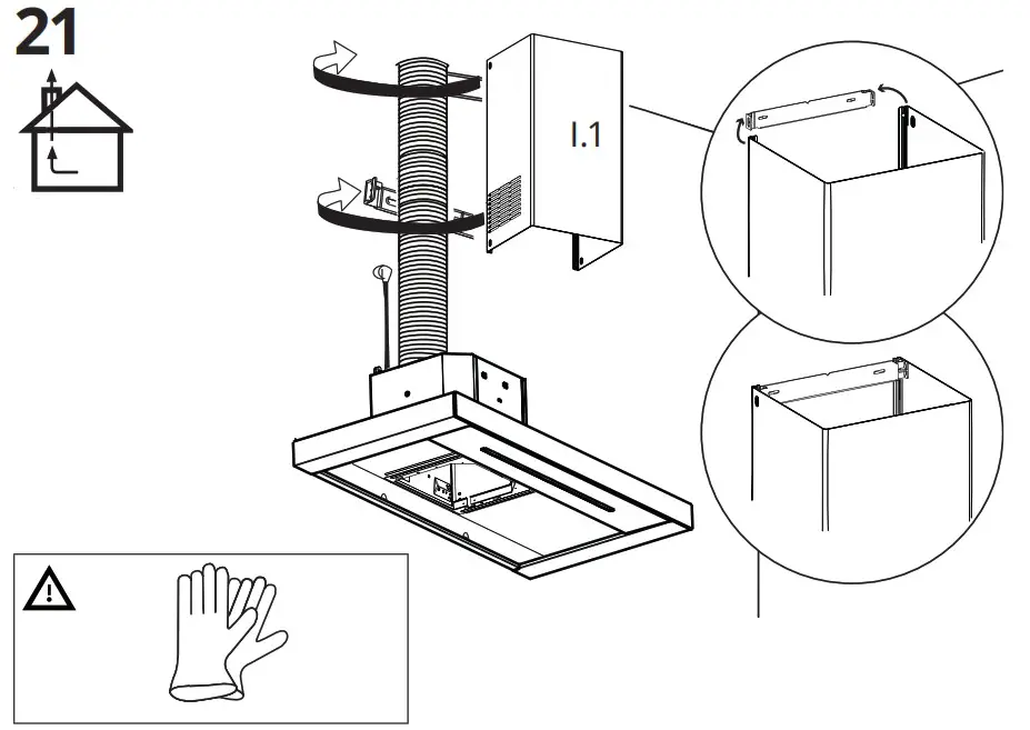 IKEA 603 831 47 KULINARISK Extractor Hood - Product Overview 62